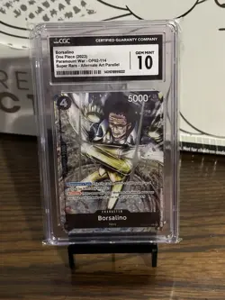 Borsalino Alt Art Super Rare - Paramount War #OP02-114 SR One Piece TCG - Image 1