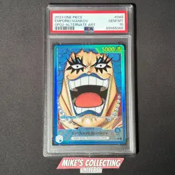 2023 One Piece Emporio Ivankov OP02 Alternate Art #049 PSA 10 Gem Mt English - Image 1