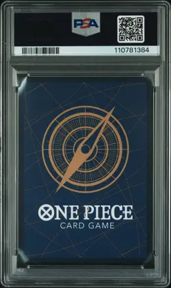 2023 ONE PIECE OP02-PARAMOUNT WAR ALTERNATE ART #013 PORTGAS D. ACE PSA 10 - Image 2