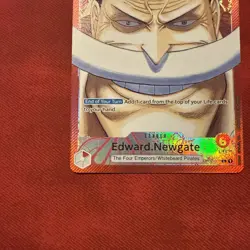 Edward.Newgate Alternate Art Leader OP02-001 Paramount War - One Piece TCG NM - Image 5