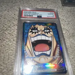 One Piece Op02 #049 English Emporio Ivankov Leader Alternate Art PSA 10 - Image 3