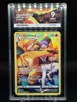 🔥 Pokemon TCG - Charizard TG03/TG30 - Lost Origin (2022) - ACE 9 (MINT) - Image 1