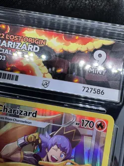 🔥 Pokemon TCG - Charizard TG03/TG30 - Lost Origin (2022) - ACE 9 (MINT) - Image 5