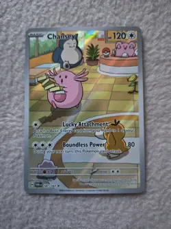 Chansey 187/167 Twilight Masquerade Mint Pokemon Card - Image 1