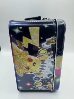 POKEMON TCG 2024 FALL COLLECTORS CHEST LUNCH BOX EMPTY NO CARDS - Image 4