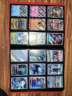 Binder Pokemon Card Collection Mixed English Japan AR SIR ILLUSTRATION Huge Lot - Image 1