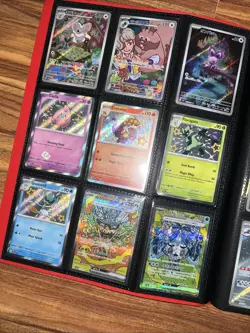 Binder Pokemon Card Collection Mixed English Japan AR SIR ILLUSTRATION Huge Lot - Image 4