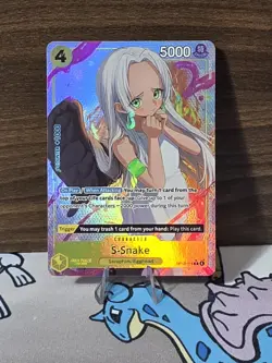 S-Snake (Alt Art) OP13-114 R Carrying on His Will - ONE PIECE Card Game ENGLISH - Image 1