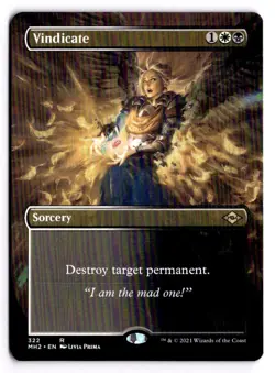 Vindicate (Borderless) 322 R Modern Horizons 2 Near Mint - Image 1