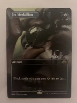 Jet Medallion (Borderless) Modern Horizons 3 Regular - Image 1