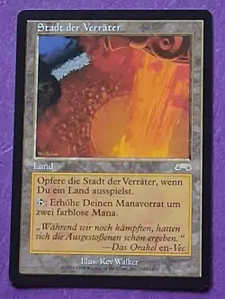 MTG City Of Traitors GERMAN NM PreModern Powerhouse Vintage Legacy Reserved List - Image 1