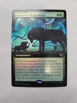 MTG - In Search of Greatness (Extended Art) Kaldheim Foil R#364 - Image 1