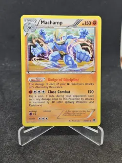 Pokemon Card Machamp 49/101 Black & White-Plasma Blast Holo Rare - Image 1