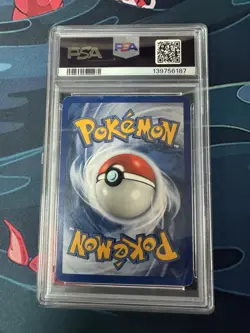 2005 Pokemon Gold Star EX Unseen Forces #114 Raikou Holo PSA 1 - Image 2