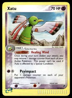 Pokemon TCG Sandstorm #55/100 Xatu Reverse LP - Image 1
