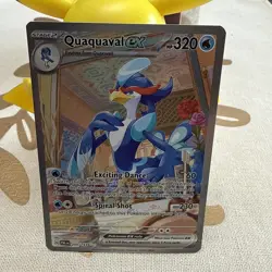 Quaquaval ex 260/193 (Special Illustration Rare) Paldea Evolved Near Mint - Image 1
