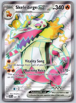 Skeledirge ex SVP 081 (NM) - Scarlet & Violet Black Star Promo - Pokemon TCG - Image 1