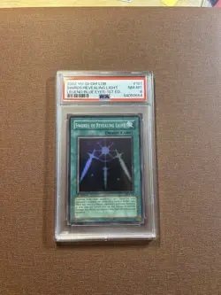 Swords of Revealing Light LOB-101 Legend Blue Eyes White Dragon 1st Edition PSA - Image 1