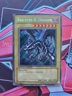 Yugioh: Red-Eyes B. Dragon - BPT-005 - Secret Rare - Limited Edition - MP - Image 1