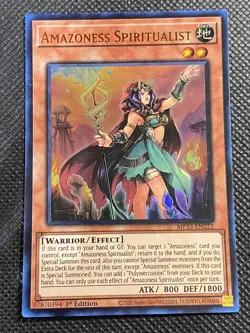 YuGiOh! - Amazoness Spiritualist MP23-EN222 Ultra Rare 1st Edition Near Mint - Image 1