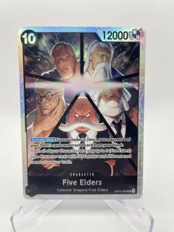 Five Elders OP13-082 (SR) - One Piece - Carrying On His Will - NM English - Image 1