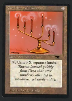 ***Candelabra of Tawnos*** MTG Antiquities Magic Kid Icarus - Image 1
