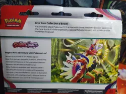 Pokemon TCG Scarlet and Violet Base Set 3 Pack Blister With Promo Arcanine - Image 2