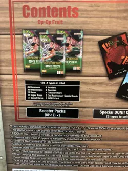 One Piece TCG Devil Fruits Collection Vol 3 OP-CS op op Brand New Factory Sealed - Image 3