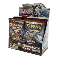 POKEMON SUN & MOON: CRIMSON INVASION BOOSTER BOX 820650812491 - Image 2