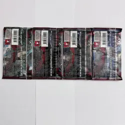 Pokemon Sun & Moon Crimson Invasion English Booster Trading Card Game 4 Pack Lot - Image 2