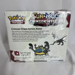 Factory Sealed Sun & Moon Crimson Invasion Pokemon Booster Box 36 Packs English 820650812491 - Image 3