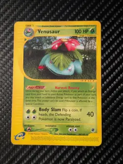 Pokemon Venusaur Expedition Base Set Card 68/165 Regular Unlimited - Image 1