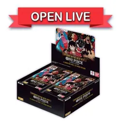 Open Live One Piece TCG OP-09 Emperors in the New World Booster Box English - Image 1