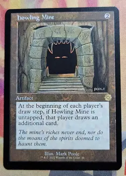 Howling Mine MTG The Brothers' War Retro Artifacts (BRR) (NM) - Image 1