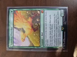 Traveling Chocobo MTG FF Magic The Gathering Final Fantasy Non-foil (FIN 0210) - Image 1