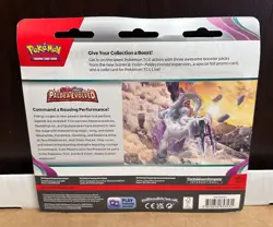 Pokemon - Scarlet and Violet - Paldea Evolved - 3 Pack Blister - Varoom - SEALED - Image 2