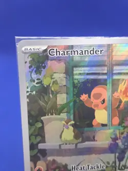 SEALED Pokemon Scarlet & Violet Obsidian Flames Charmander 044 Black Star Promo - Image 3