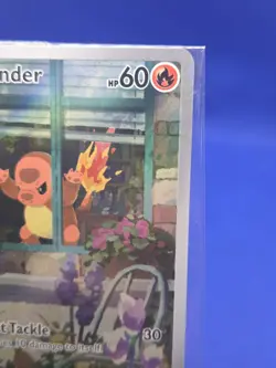 SEALED Pokemon Scarlet & Violet Obsidian Flames Charmander 044 Black Star Promo - Image 4