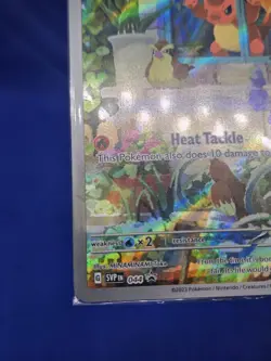 SEALED Pokemon Scarlet & Violet Obsidian Flames Charmander 044 Black Star Promo - Image 5