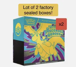 🔥 Lot of 2! Pokemon Ascended Heroes ETB Elite Trainer Box PRESALE - Image 1