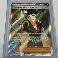 Team Rockets Proton Trainer 227/182 Pokemon TCG Destined Rivals NM - Image 1