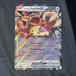 Pokemon: Team Rocket’s Kangaskhan ex 162/217 ASCENDED HEROES NM ✅ - Image 1