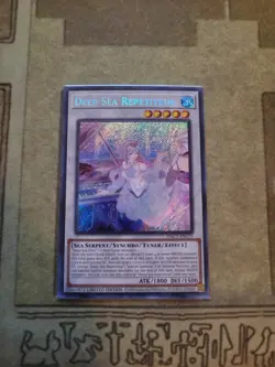 YUGIOH DEEP SEA REPETITEUR HAC1-EN175 SECRET LIMITED ED NM - Image 1