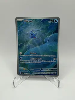 Pokemon TCG Phione Card 175/167 IR Sv06: Twilight Masquerade 2024 NM Condition - Image 1