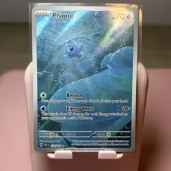 Pokemon TCG Phione Card 175/167 IR Sv06: Twilight Masquerade 2024 NM Condition - Image 1