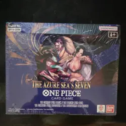 Bandai Namco One Piece Card Game Azure Sea's Seven Booster Box English 24pk - Image 1