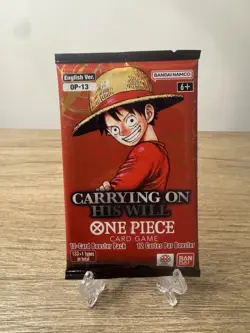 Bandai Namco One Piece OP-13 Carrying On His Will English Booster Pack 12 Cards - Image 1
