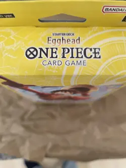 NEW ONE PIECE CARD GAME: EGGHEAD LUFFY STARTER DECK ST-29 TCG ENGLISH SEALED - Image 3