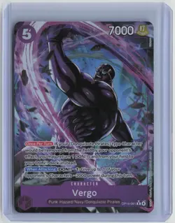 Vergo (Alternate Art) OP14-061 The Azure Sea's Seven Foil - Image 1