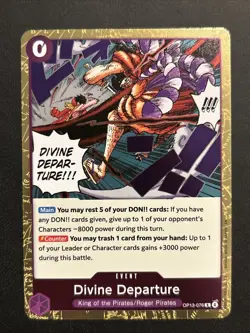 One Piece TCG | Divine Departure OP13-076 Carrying On His Will R | NM/M - Image 1